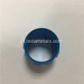 Conector de microfone azul anodizado em alumínio